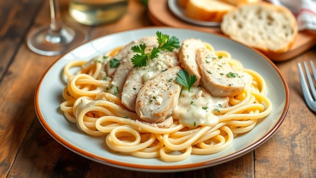 Delicious Chicken Alfredo Pasta Made Easy