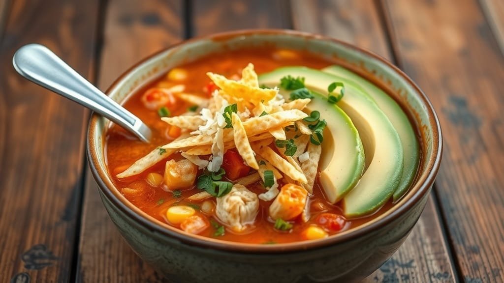 Delicious Chicken Tortilla Soup Recipe