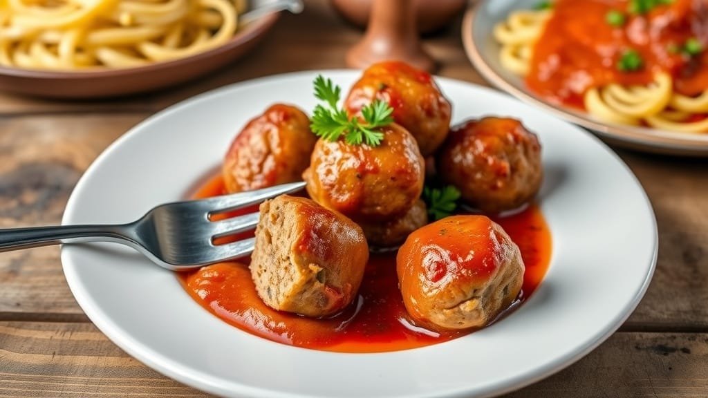 Delicious Pork Meatballs Recipe