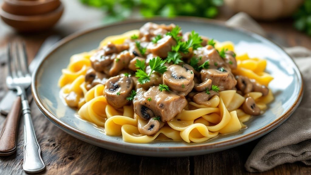 Delicious Pork Stroganoff Made Easy