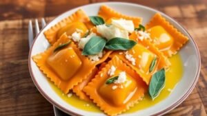 Delicious Pumpkin Ravioli Recipe