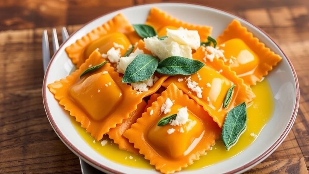 Delicious Pumpkin Ravioli Recipe
