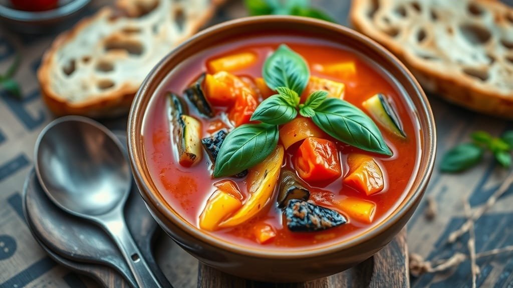 Delicious Ratatouille Soup Recipe