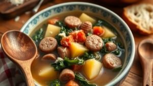 Delicious Sausage Kale Soup Recipe