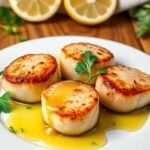 Delicious Scallops with Zesty Lemon Butter
