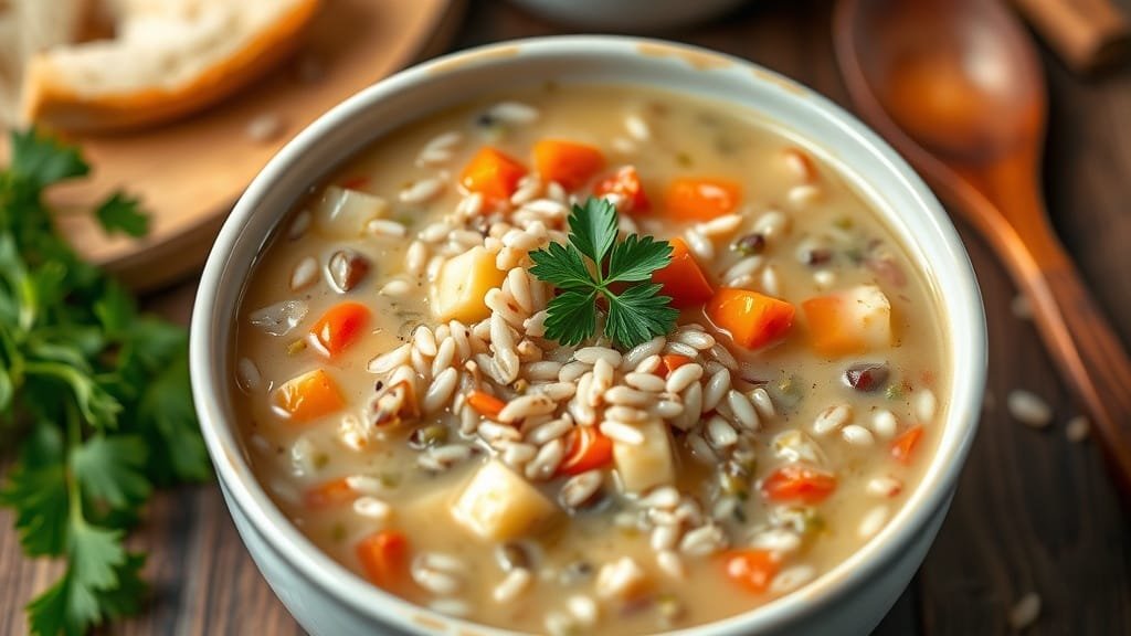 Delicious Wild Rice Soup Recipe
