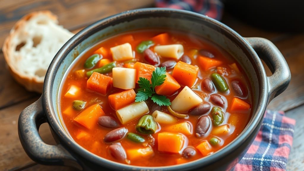 Delicious and Hearty Minestrone Soup