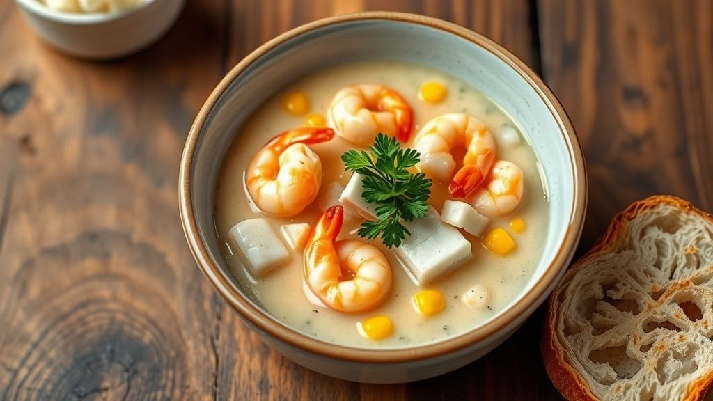 Delicious and Satisfying Seafood Chowder