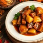 Deliciously Braised Apple Cider Pork