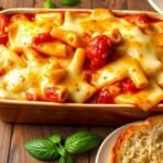 Deliciously Cheesy Baked Ziti