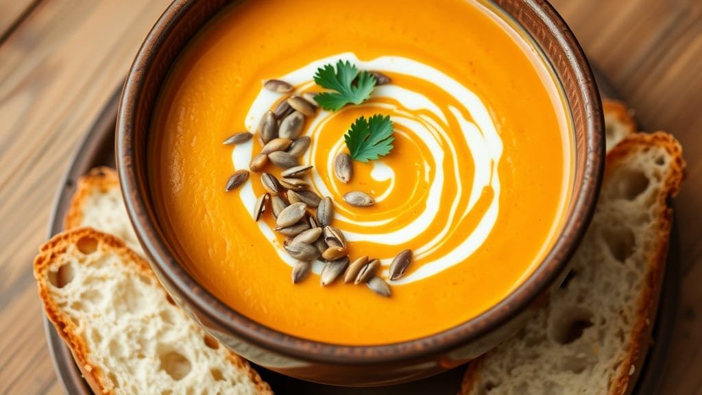 Deliciously Creamy Butternut Squash Soup