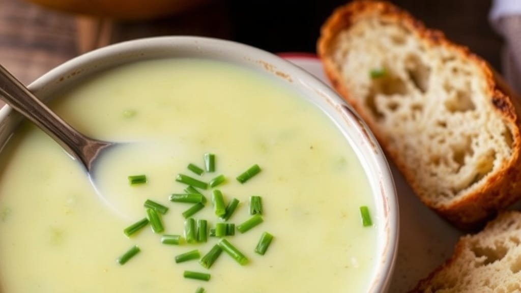 Deliciously Creamy Potato Leek Soup