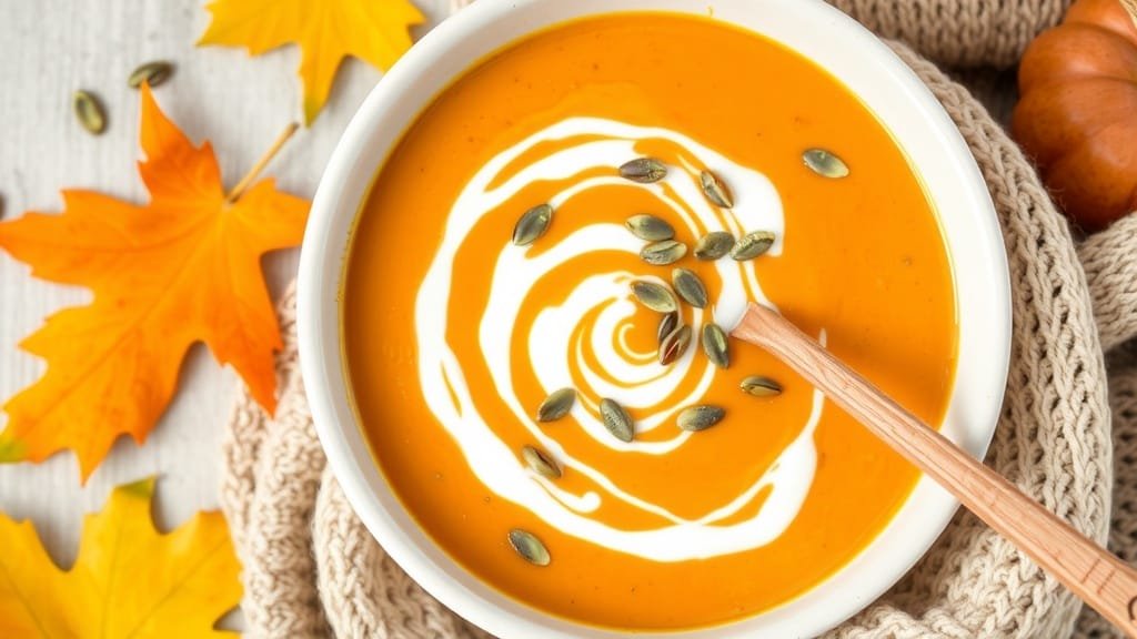 Deliciously Creamy Pumpkin Soup