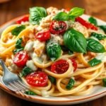 Deliciously Creamy Tuscan Chicken Pasta