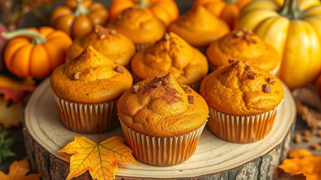 Deliciously Moist Pumpkin Muffins