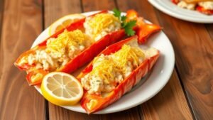 Deliciously Rich Lobster Thermidor