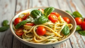 Easy and Flavorful Pesto Pasta Recipe