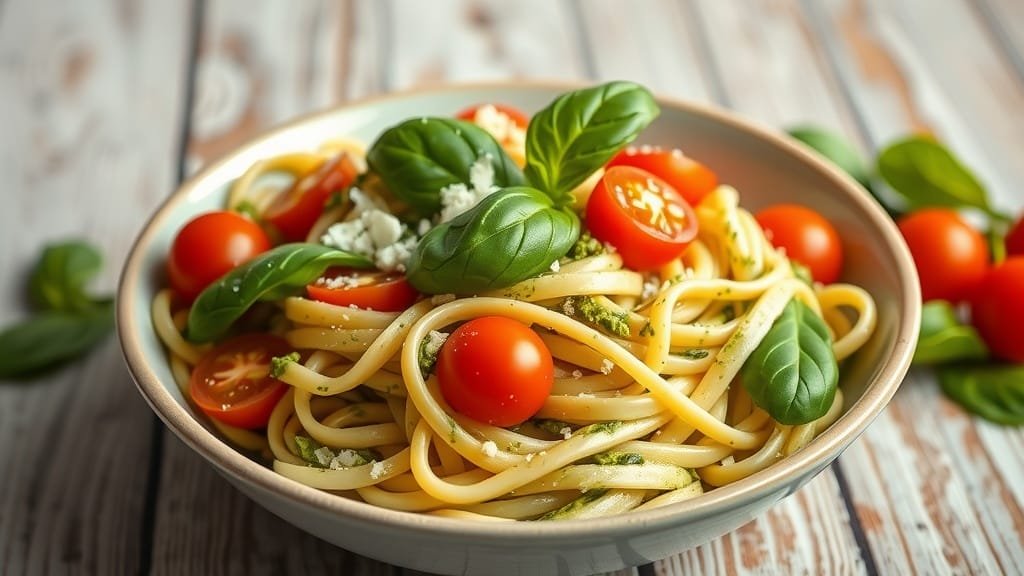 Easy and Flavorful Pesto Pasta Recipe