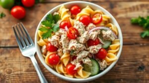 Quick and Easy Tuna Pasta Salad