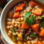 Satisfying and Nutritious Barley Stew