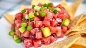 Simple and Elegant Tuna Tartare