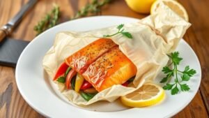 Simple and Flavorful Salmon en Papillote