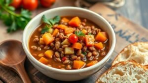 The Perfect Comforting Lentil Stew Recipe