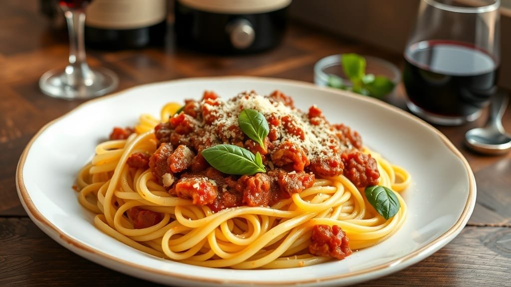 The Perfect Spaghetti Bolognese