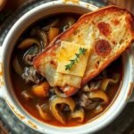 The Traditional French Onion Soup