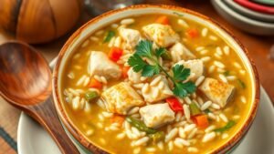 The Ultimate Chicken and Rice Soup