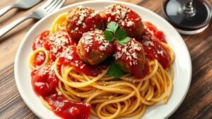 The Ultimate Comfort Food_ Spaghetti with Meatballs