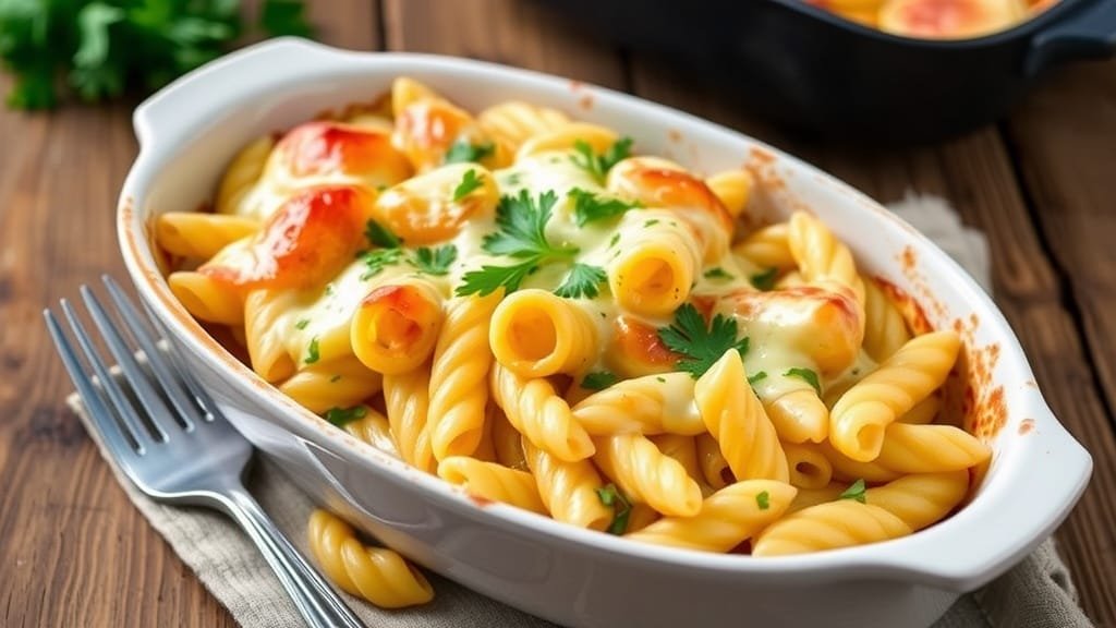 The Ultimate Four Cheese Penne Dish