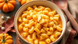 The Ultimate Pumpkin Mac and Cheese