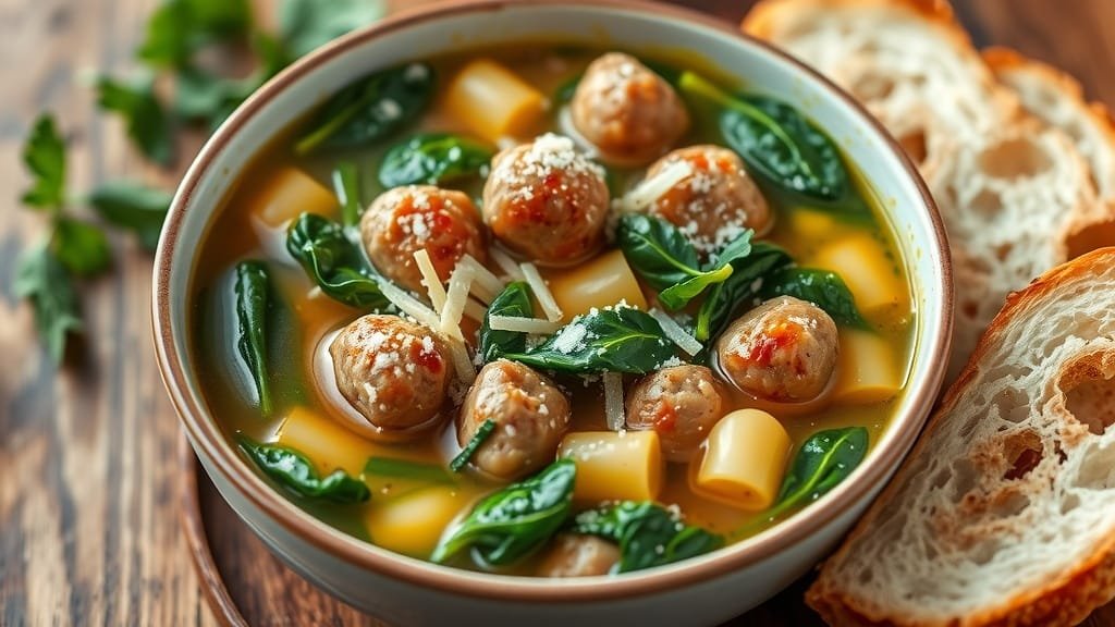 Traditional Italian Wedding Soup Recipe